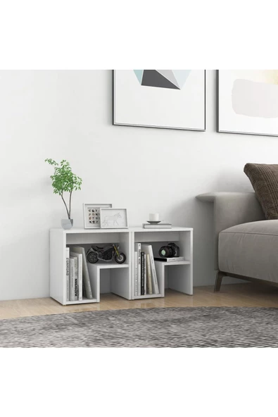 aden home senin evin senin dünyan Yan Sehpa, Laptop Sehpası, Koltuk Yanı Sehpa, Ahşap Yan Sehpa, Mini Kitaplık, Gazetelik, Orta Sehpa - 6