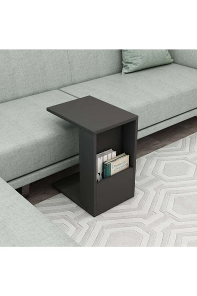 aden home senin evin senin dünyan Yan Sehpa, Laptop Sehpası, Koltuk Yanı Sehpa, Ahşap Yan Sehpa, Mini Kitaplık, Gazetelik, Orta Sehpa - 3