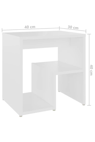 aden home senin evin senin dünyan Yan Sehpa, Laptop Sehpası, Koltuk Yanı Sehpa, Ahşap Yan Sehpa, Mini Kitaplık, Gazetelik, Orta Sehpa - 3