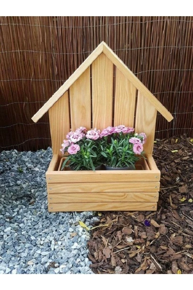 aden home senin evin senin dünyan Dekoratif Saksılık, Ahşap Çiçeklik