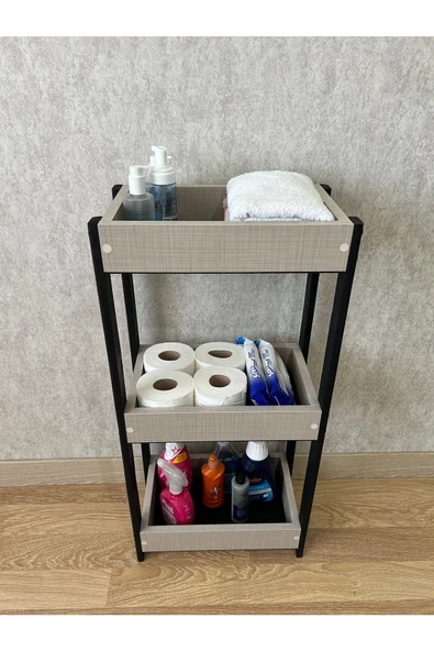 aden home senin evin senin dünyan Ahşap Banyo Rafı, Banyo Organizer, Banyo Düzenleyici Raf, Mutfak Rafı, Banyo Köşe Rafı, Havlu Rafı - 5