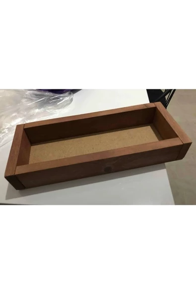 aden home senin evin senin dünyan Çok Amaçlı Dekoratif Ahşap Kutu, Mutfak Banyo Düzenleyici Organizer, AKT12 - 4