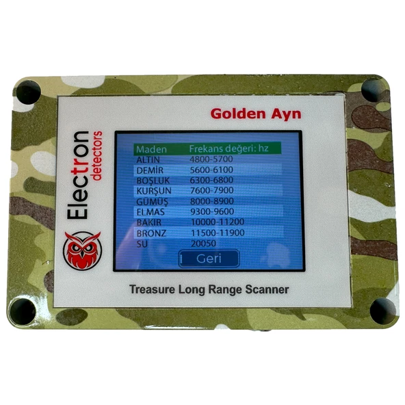 Electron Detectors Golden AYN Alan Tarama Cihazı - 2