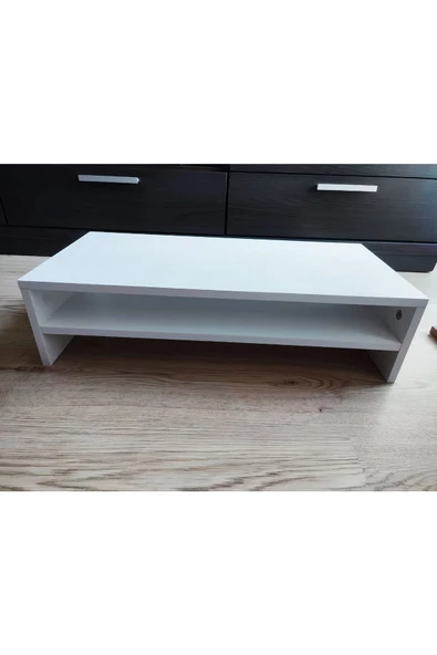aden home senin evin senin dünyan Monitör Standı, MDF Monitör Yükseltici Stant, Masa Üstü Düzenleyici Organizer, Laptop Standı - 2