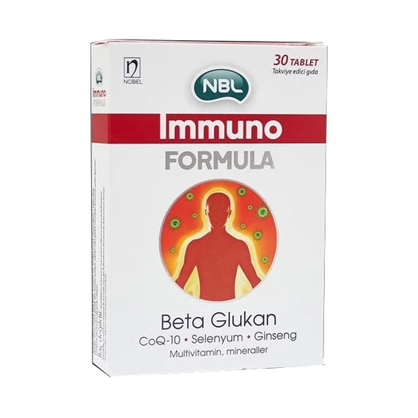 NBL Immuno Formula 30 Tablet - SKT:08/2028 ürün görseli 1