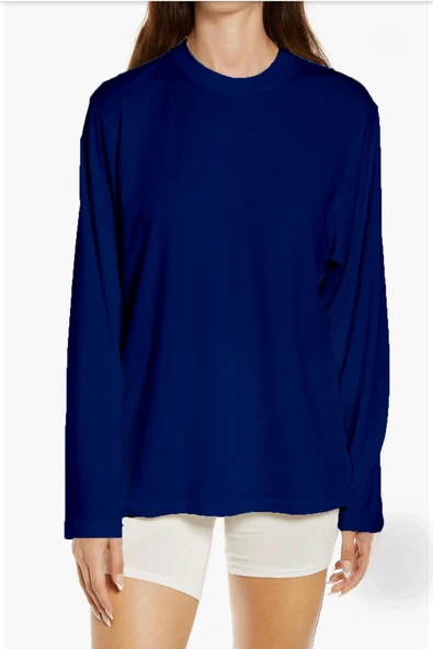 Kadın Bisiklet yaka Uzun kollu Tshırt SPR24TSK41 - Resim 8