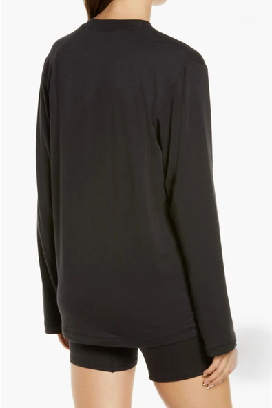 Kadın Bisiklet yaka Uzun kollu Tshırt SPR24TSK41 - Resim 3