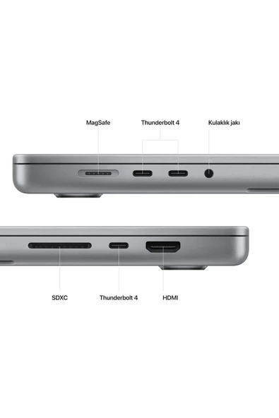 MacBook Pro M2 Pro 16 GB 512 GB SSD 16" MNW83TU/A Uzay Grisi - 4