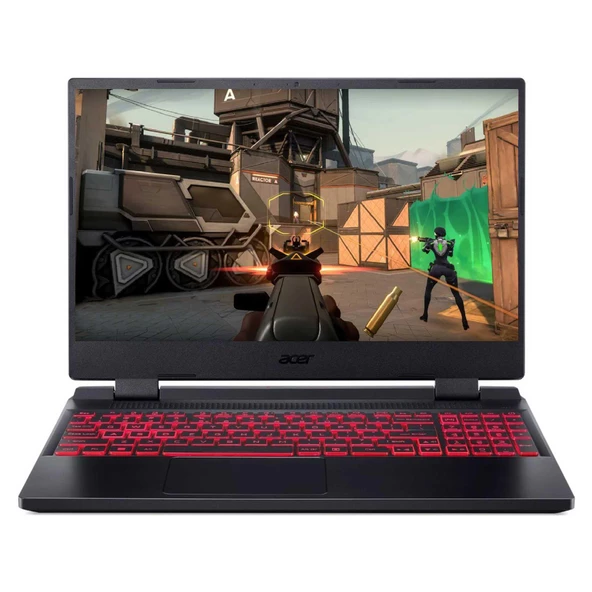 Acer Nitro 5 AN515-58 NH.QMZEY.005A8 i5-12450H 16GB 1TBSSD+1TBSSD RTX2050 15.6" FullHD W11H Taşınabilir Bilgisayar-CNT009
