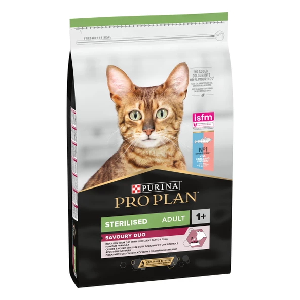 Pro Plan Morina ve Okyanus Balıklı Kısırlaştılmış Kedi Maması 10 Kg
