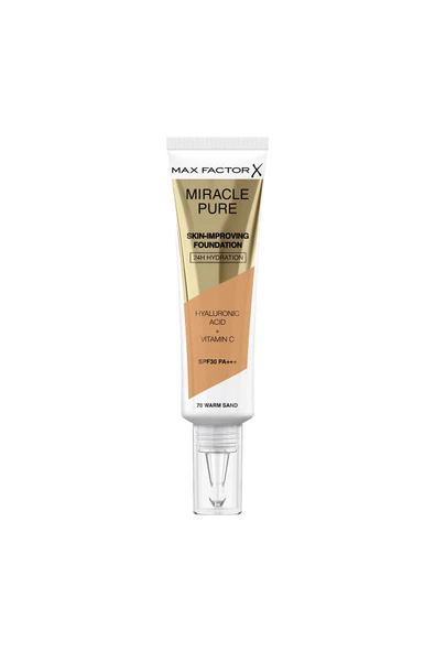 Miracle Pure Foundation Warm Sand No:70