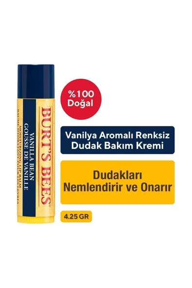 Vanilya Aromalı Dudak Bakım Kremi Blister Ambalaj- Vanilla Lip Balm Blister Box 4,25 gr