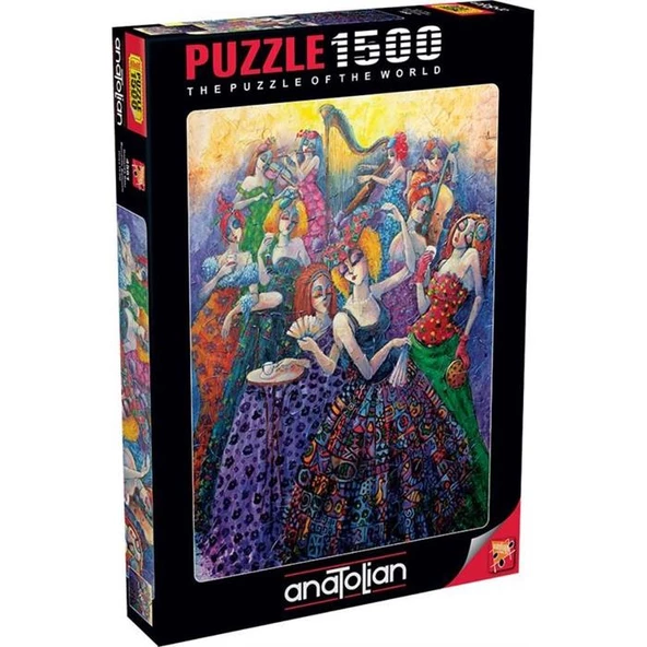 Anatolian Romantik Balo Puzzle 1500 Parça 4561