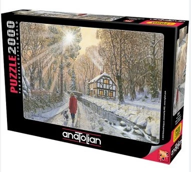 Anatolian Karlı Orman 2000 Parça Puzzle