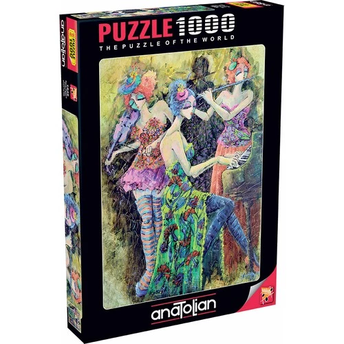 Anatolian Renk Üçlüsü Puzzle 1000 Parça 1046