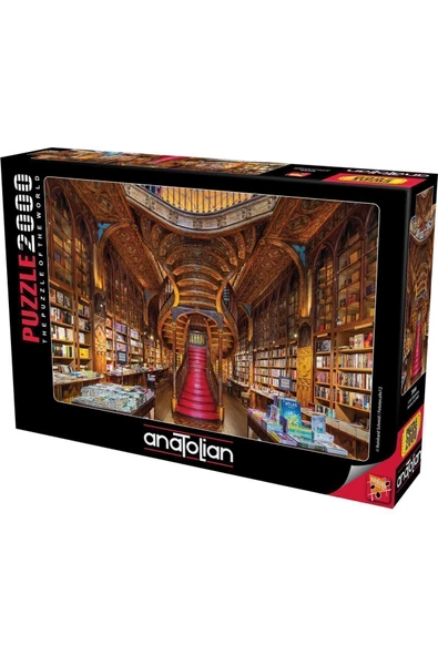 Anatolian Lello Bookshop Puzzle 2000 Parça 3956