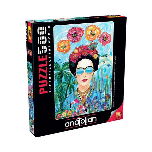 Anatolian Frida Puzzle 500 Parça 3624