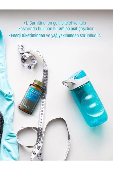 L-carnitine, L-karnitinli Bitkisel Karışım Içeren Takviye Edici Gıda, 60 Kapsül