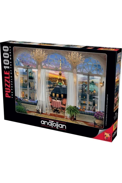 Anatolian Paris Teras Manzarası Puzzle 1000 Parça 1091