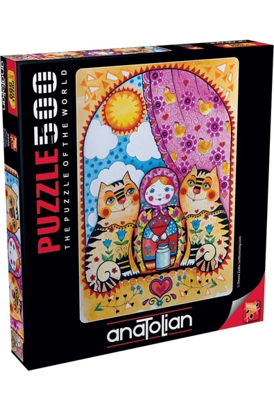 Anatolian Matruşka Puzzle 500 Parça 3606