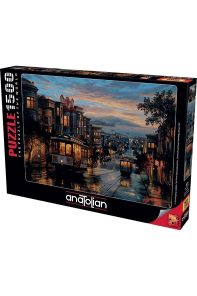 Anatolian San Francisco Sokakları Puzzle 1500 Parça 4531