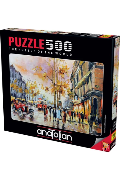 Anatolian İstanbul'da Akşamüstü Puzzle 500 Parça 3563