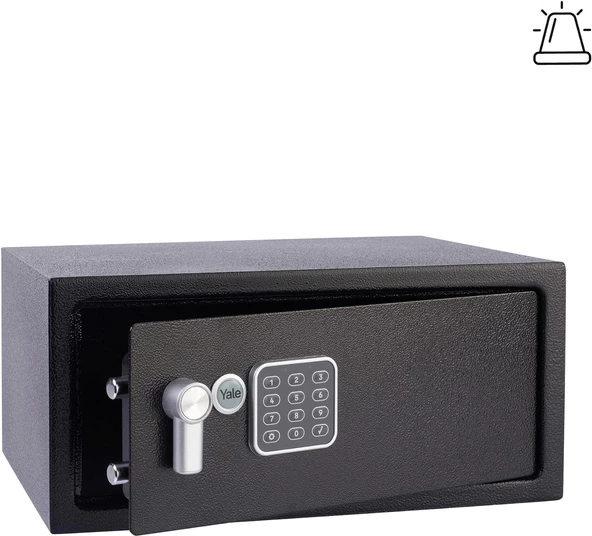 Yale Elektronik Misafir Kasası - YLG/200/DB2 - Dizüstü Bilgisayar - Siyah - Standart Güvenlik - 3