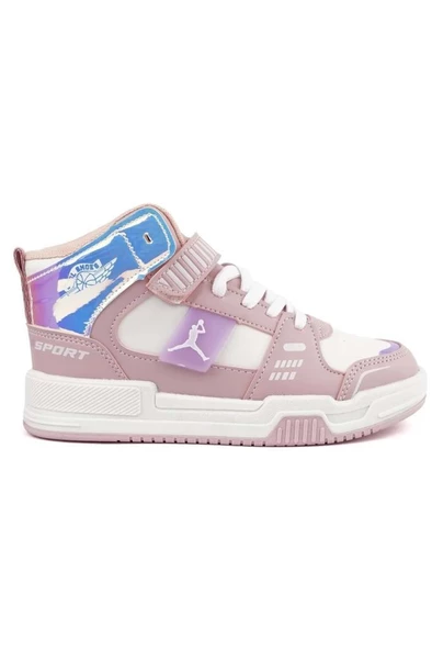 Cool King Unisex Çocuk Günlük Sneaker Uzun Boğazlı Spor Bot - 6