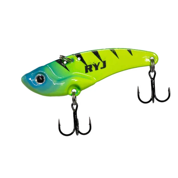 Ryuji Mirror Vib 9gr / 4.5cm Jig Yem  Standart PINK ZEBRA GLOW - 6