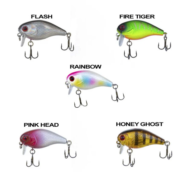 Ryuji Chubby Floating 3.8cm 4.2gr Maket Yem  PINK HEAD Standart