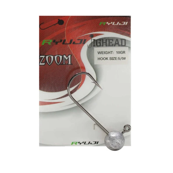 Ryuji 10gr İğne No:2/0 Zoka (3 Adet)  Standart 3/0