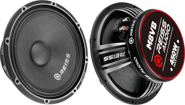 Reiss Audio RS-M8VB 20 cm Profesyonel Midrange 450W Maksimum 150W Rms - 2