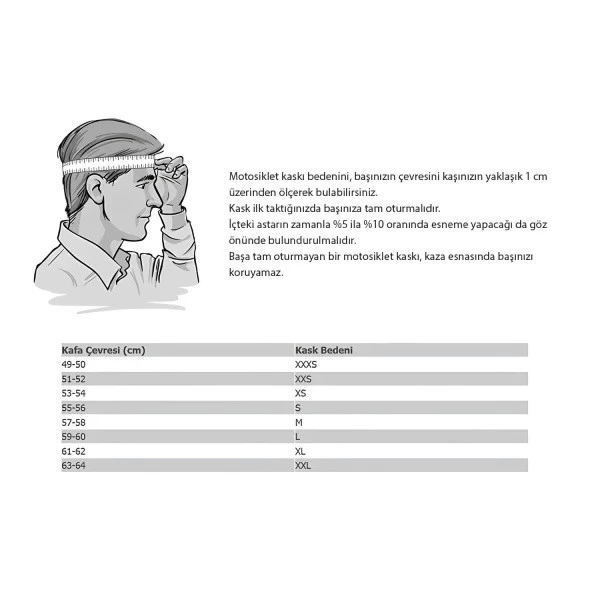 Helmet Jiekai JK-316 FullFace Vizörlü Kask - 3