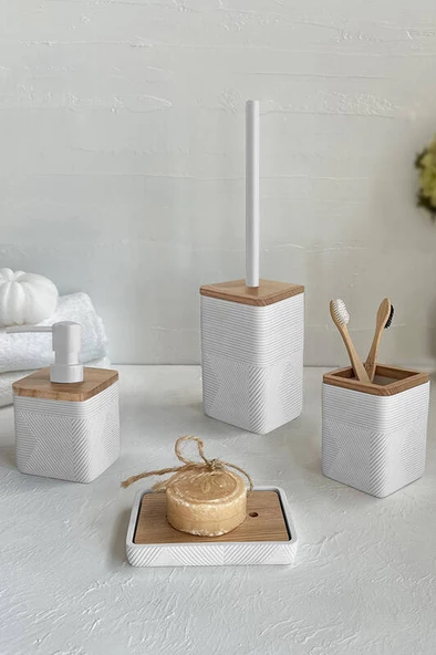 Madera Sabunluk Beyaz - Resim 2