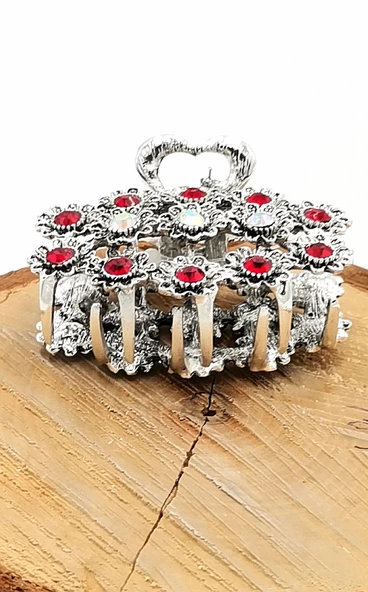 Döküm Metal Renkli Taşlı Lüks Toka ürün görseli