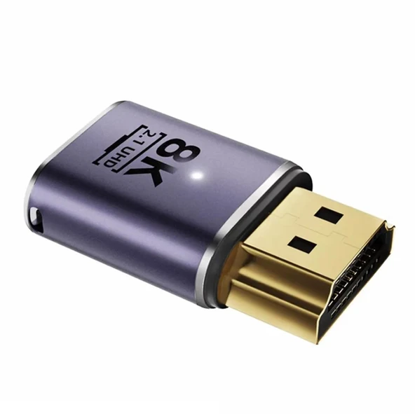 HDMI to HDMI Çevirici 8K 2.1 UHD Dönüştürücü Adaptör