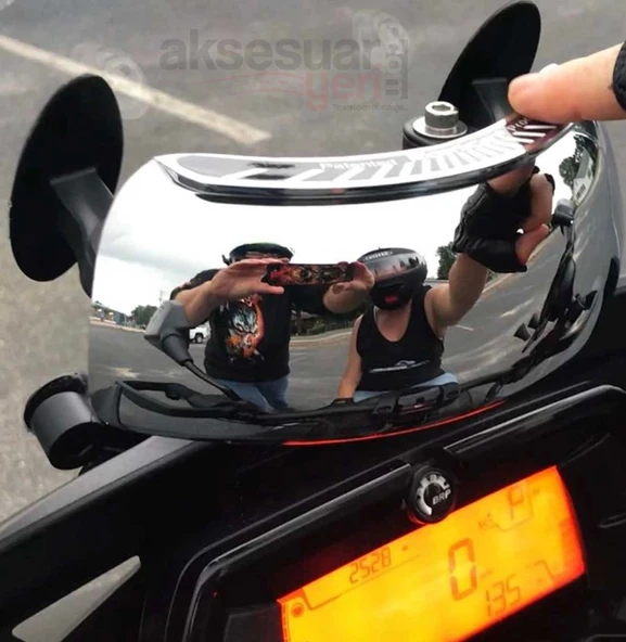 SYM adx 125 Motosiklet Kör Nokta Aynası - 180 Derece Görüş Sağlayan Kör Nokta Aynası - 6