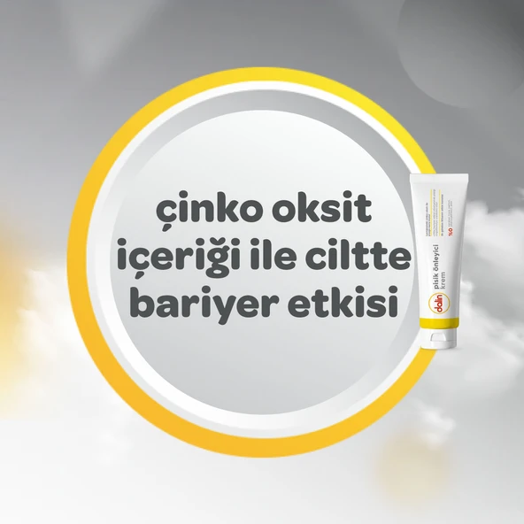 Dalin Pişik öneliyici Krem/Pişik Kremi 100ML (Bebekler İçin) (3 Lü Set) - 5