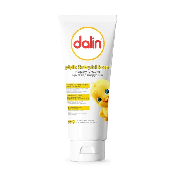 Dalin Pişik öneliyici Krem/Pişik Kremi 100ML (Bebekler İçin) (3 Lü Set) - 2