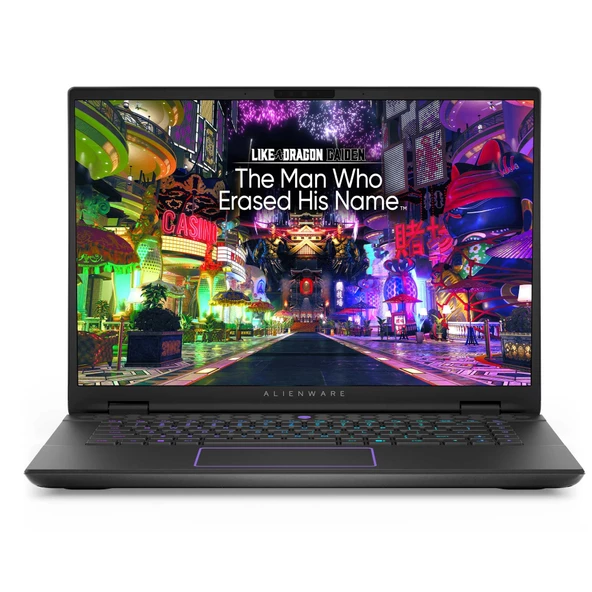 Dell Alienware M16 R2 AWM16-7025BLK00TT10 Ultra7 155H 64GB 1TBSSD+1TBSSD RTX4070 16" QHD+ W11H Taşınabilir Bilgisayar