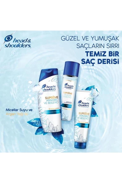 Head & Shoulders supreme arındırıcı Besleyici Argan Yağı Saç Kremi 220 Ml - 7