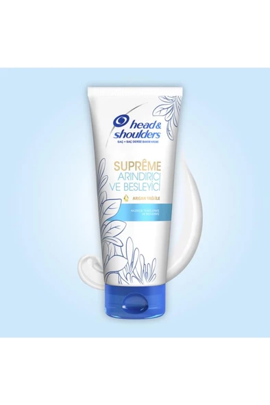 Head & Shoulders supreme arındırıcı Besleyici Argan Yağı Saç Kremi 220 Ml - 4