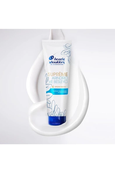 Head & Shoulders supreme arındırıcı Besleyici Argan Yağı Saç Kremi 220 Ml - 3
