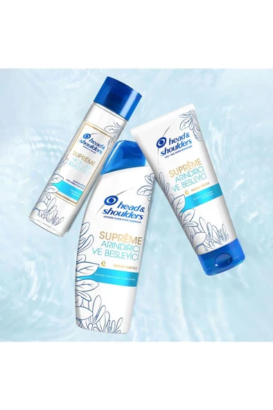 Head & Shoulders supreme arındırıcı Besleyici Argan Yağı Saç Kremi 220 Ml - 5
