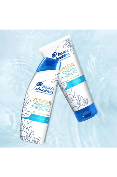 Head & Shoulders supreme arındırıcı Besleyici Argan Yağı Saç Kremi 220 Ml - 6