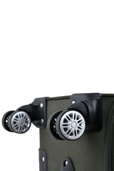 Fossil Ultra Light Kumaş 3'Lü Valiz Seti Haki FSL010 - 7