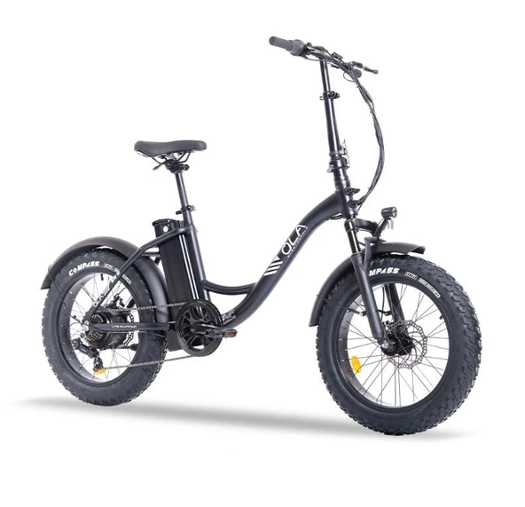 OLA Electrobold EB2 Elektrikli Bisiklet 20” Jant Fat Bike Elektrikli Bisiklet Siyah - 2