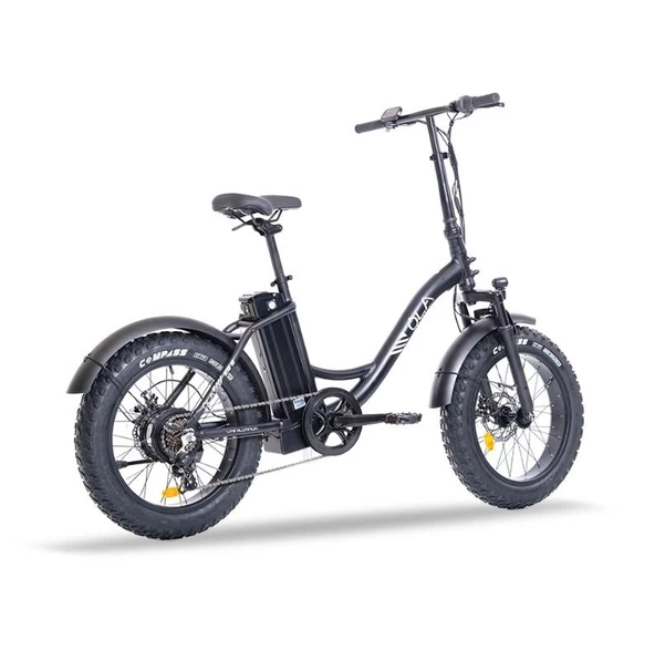 OLA Electrobold EB2 Elektrikli Bisiklet 20” Jant Fat Bike Elektrikli Bisiklet Siyah - 3