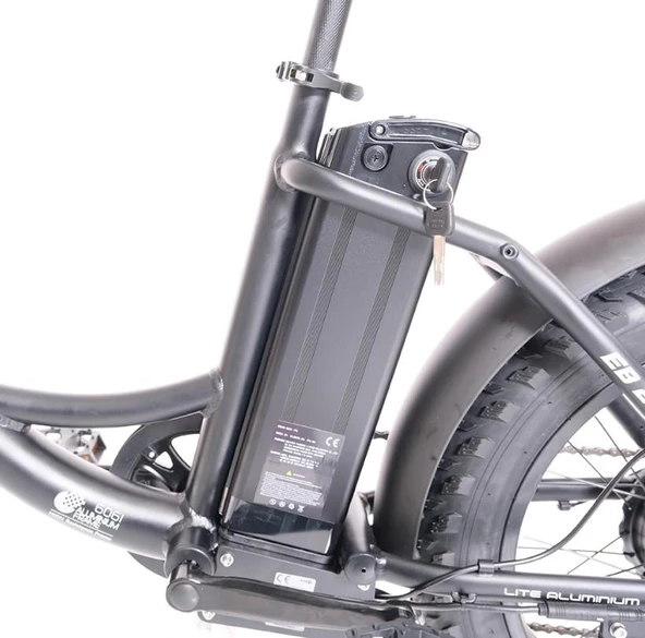 OLA Electrobold EB2 Elektrikli Bisiklet 20” Jant Fat Bike Elektrikli Bisiklet Siyah - 6
