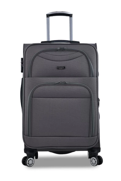 Fossil Ultra Light Kumaş 3'Lü Valiz Seti Gri FSL010 - 3